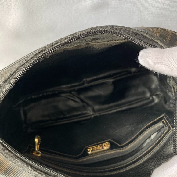 Fendi Vintage Zucca FF Logo Crossbody Bag100% Authentic - Picture 15 of 16